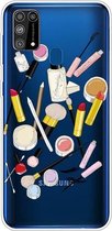 Voor Samsung Galaxy M31 schokbestendig geverfd transparant TPU beschermhoes (cosmetisch)