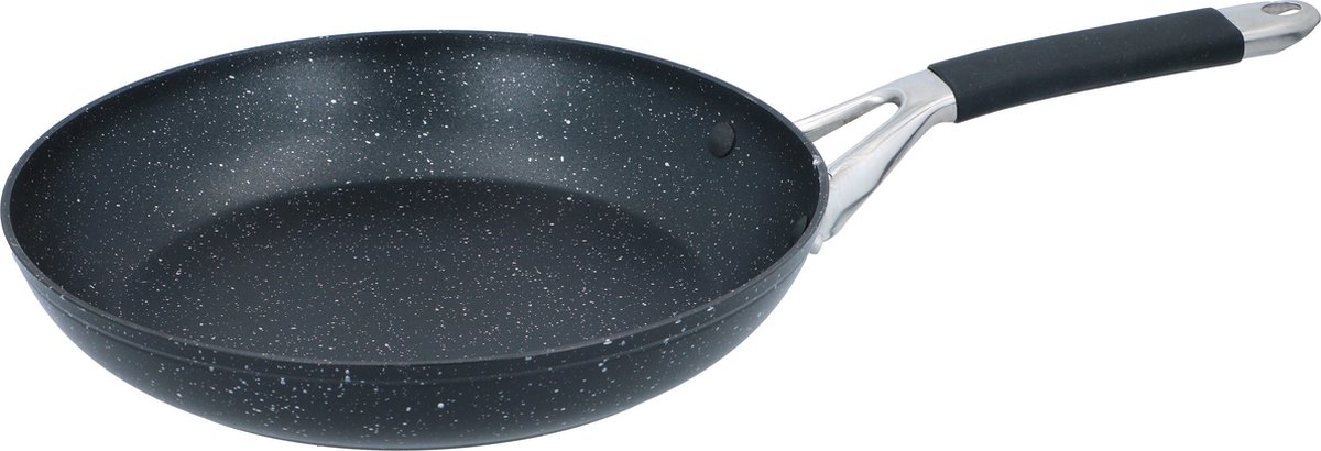 alpina Koekenpan - Anti-aanbaklaag - Gemarmerd Aluminium - Chef de Luxe - Ø 28cm