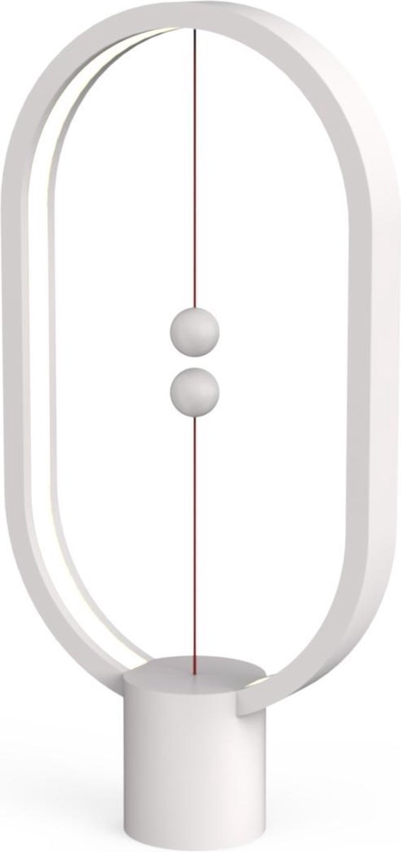 Heng Balance Lamp Ellipse Plastic USB; WHITE op Prijzenvolger.com