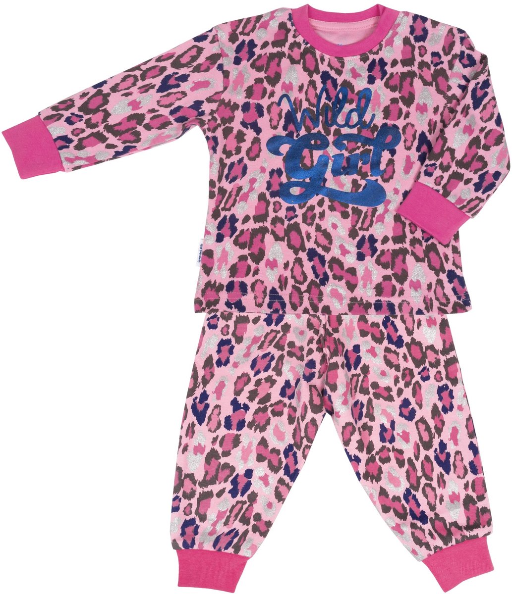 Frogs and Dogs - Pyjama Luipaard - Roze - Maat 116 - Meisjes