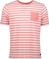 Jac Hensen T-shirt - Modern Fit - Rood - 5XL Grote Maten