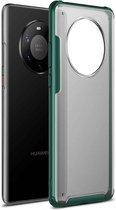 Voor Huawei Mate 40 Pro Plus Vierhoekige schokbestendige TPU + pc-beschermhoes (groen)