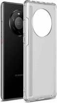 Voor Huawei Mate 40 Pro Plus Vierhoekige schokbestendige TPU + pc-beschermhoes (doorschijnend)