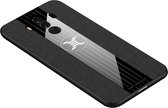 Voor Huawei Mate 10 Pro XINLI stiksels Textue schokbestendig TPU beschermhoes (zwart)