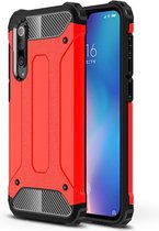 Magic Armor TPU + PC-combinatiehoes voor Xiaomi Mi 9 SE (rood)