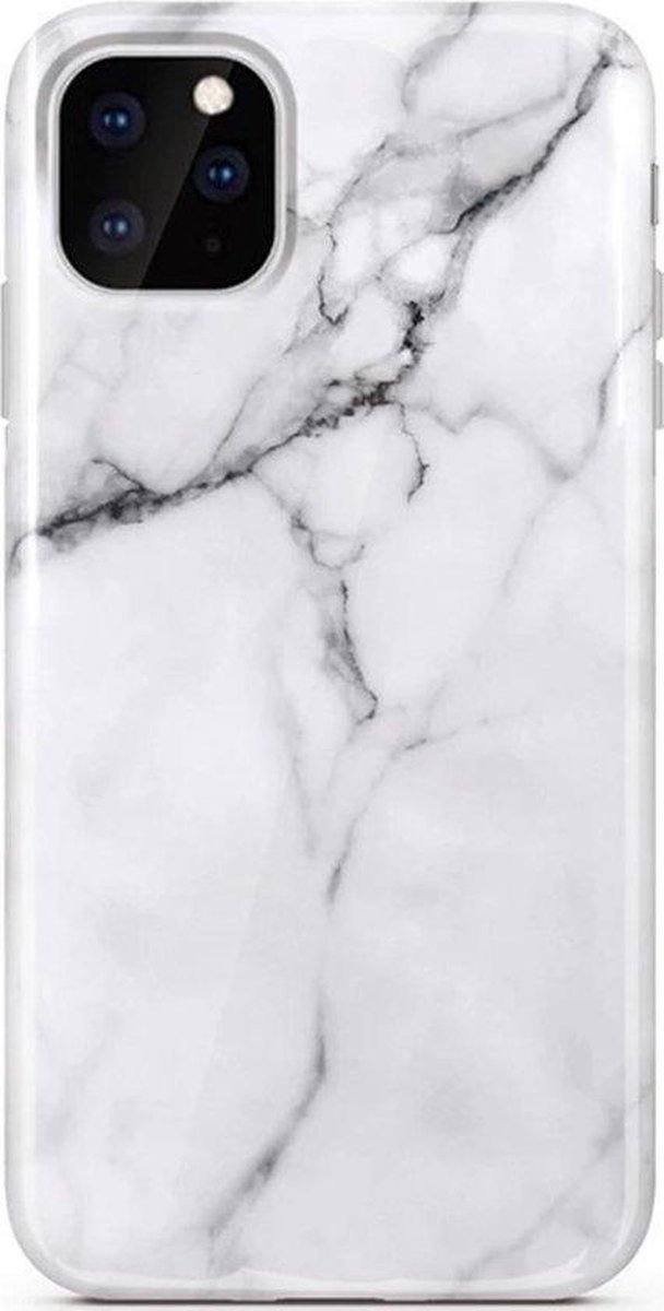 iPhone 11 Pro marmer case - hoesje marmer - wit marmer - hoesje iPhone wit - wit hoesje