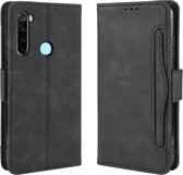 Voor Xiaomi Redmi Note 8 Wallet Style Skin Feel Calf Pattern Leather Case, met aparte kaartsleuf (zwart)