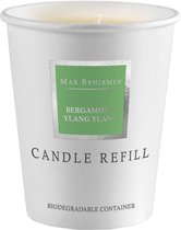 Max Benjamin Navulling Geurkaars Bergamot Ylang Ylang 75 Cm Groen