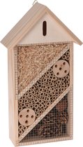 Vlinderhuis/bijenhuis/wespenhotel voor insecten 36 cm - Tuindecoratie - Diervriendelijk - Hotel/huisje voor insecten - Bijenhuis/vlinderhuis/lieveheersbeestjehuis