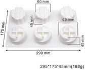 Silicone vorm voor Zeep of Kaarsen Cylinder vormige