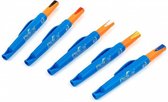 Pica Gel Marker Pen 2-8 mm pour surface grasse et humide résistant à des températures jusqu'à 70 degrés - Bleu