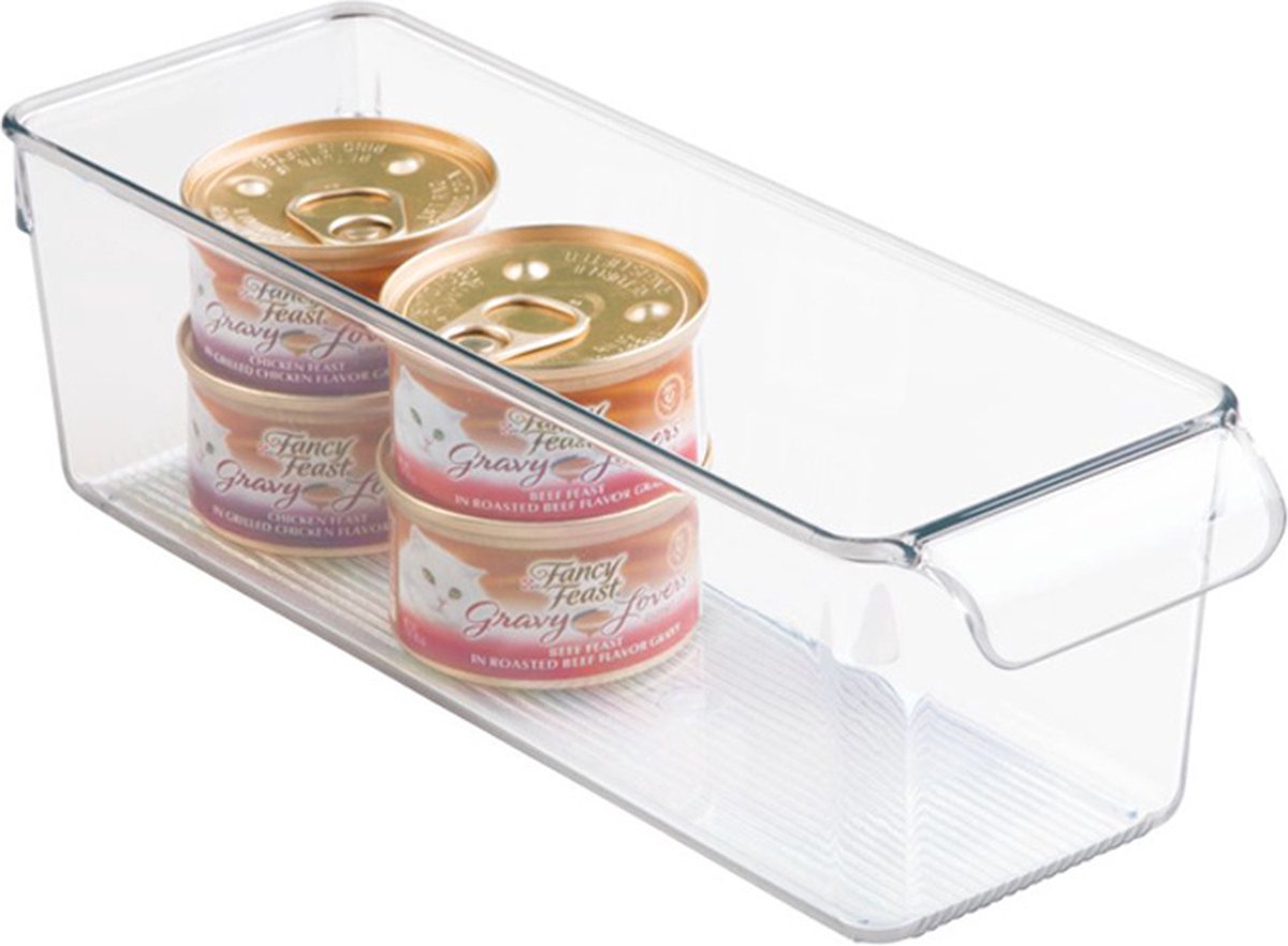 Diepvrieskist Opbergbak Diepvriezer Organizer PP Zware Belasting Uitbreidbaar met Handvat voor Keuken (L Diepvrieskist Opbergbak Diepvriezer Organizer PP Zware Belasting Uitbreidbaar met Handvat voor Keuken (L