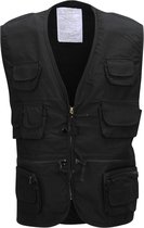 Fostex survival vest (bodywarmer) zwart