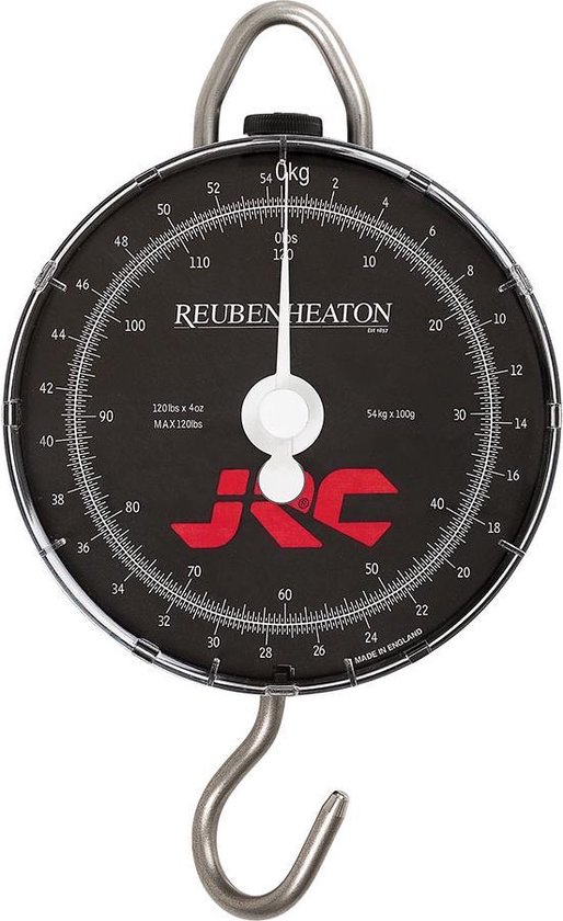 JRC Reuben Heaton Scales - Weegschaal - 120lb - Rood | bol.com