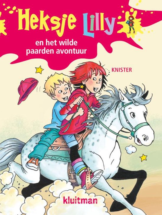 Heksje Lilly - Heksje Lilly en het wilde paarden avontuur - cover