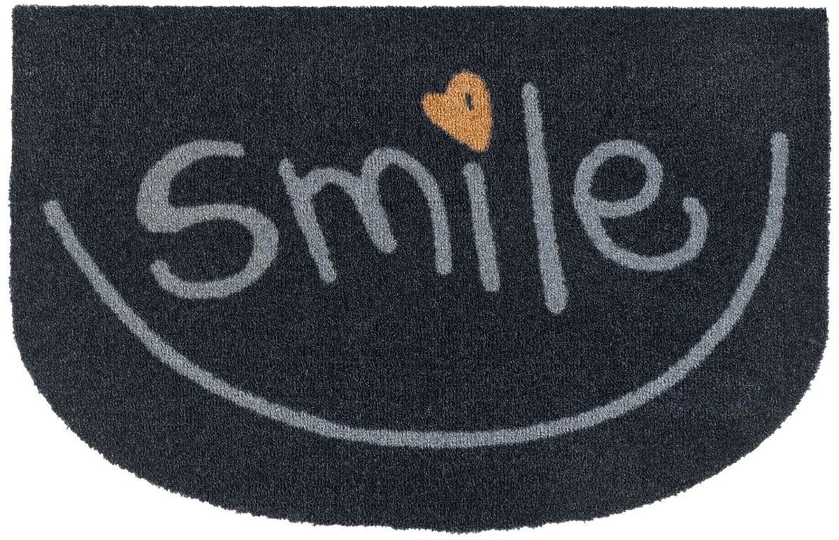 MD Entree - Deurmat - Schoonloopmat - Elegance - Smile - 50 x 75 cm
