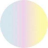 folia transparant papier blanco's, rond, space