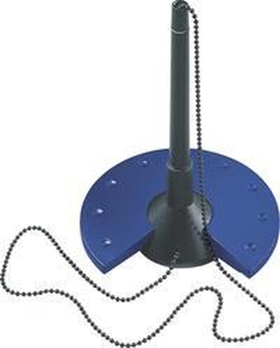helit balpenstandaard 'the base', zwart/rood
