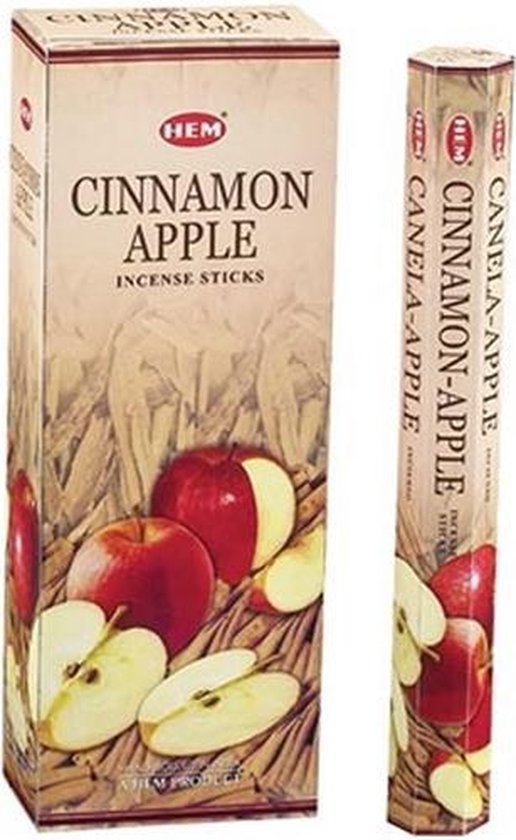 HEM Wierook - Cinnamon Apple - Slof (6 pakjes/120 stokjes)