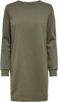 Only Jurk Onldreamer Life Crew Neck Dress Swt 15246094 Bungee Cord Dames Maat - 40