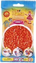 Hama 207-04 Bag 1000 Beads Orange