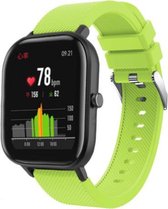 Xiaomi Amazfit GTS siliconen bandje - lichtgroen - 42mm