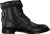 Roberto d'Angelo 8418 Veterboots - Laarzen Met Veters - Dames - Zwart - Maat 40+
