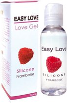 Easy Love Massage olie Framboise silicone 100ml Transparant
