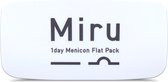 -9.50 - Miru 1day Menicon Flat Pack - 30 pack - Daglenzen - BC 8.60 - Contactlenzen