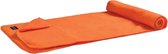 Niltons Sjaal Luxe 150 X 30 Cm Fleece Oranje