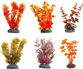 Aquarium plant Plastic Cuba - +/- 9 cm - Willekeurig - 9 cm