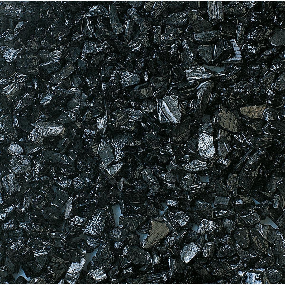 Aquarium filtermateriaal Filterkool - 450 gr - Zwart - 450 gr
