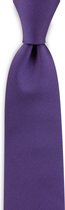 JB Collection - Stropdassen - stropdas paars smal - paars
