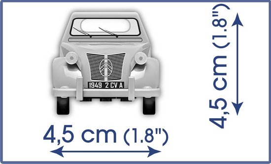 Playmobil collection classic car the Citroën 2CV 1949 (70640) for