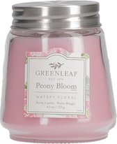 Greenleaf Geurkaars Peony Bloom 8 Cm Wax/glas Roze