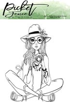 Isabella Girl Clear Stamps (BG-102)