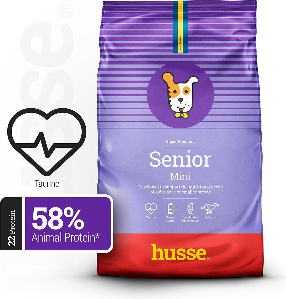 Husse Senior Mini - Hondenvoer - 7 kg