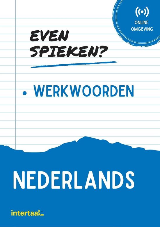 Even Spieken - Nederlands werkwoorden (+ online oefeningen)