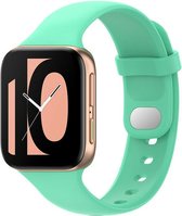 Bracelet silicone Strap-it® Oppo Watch - turquoise - Oppo 46mm