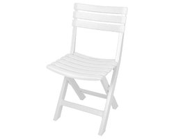 Komodo Opvouwbare Kunststof Stoel Wit