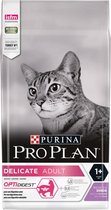Pro Plan Adult Delicate Digestion - Katten droogvoer - Kalkoen - 6 x 1,5 kg