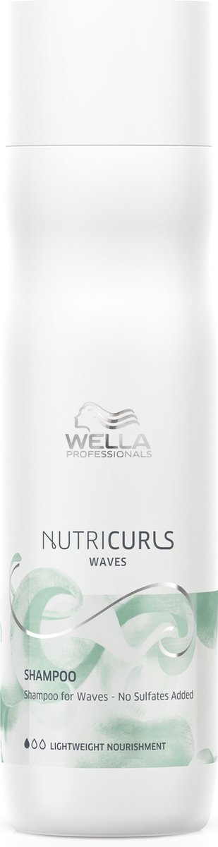 Wella Professionals Nutricurls Shampoo Waves - Krullend & Golvend Haar - 250 ml