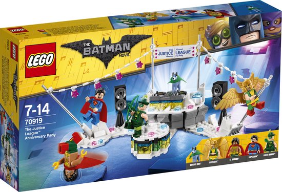 Het Justice League™ jubileumfeest