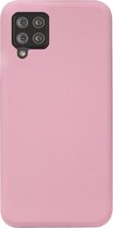 - ADEL Siliconen Back Cover Softcase Hoesje Geschikt voor Samsung Galaxy A42 - Roze