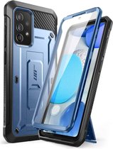 Supcase 360 Backcase hoesje met screenprotector Samsung A52s - A52 Blauw