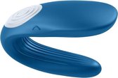 Double Whale Partner Vibrator - Blue