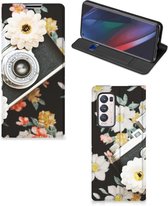 Bookcover OPPO Find X3 Neo Smart Cover Vintage Camera