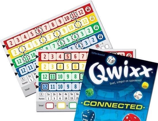 Thumbnail van een extra afbeelding van het spel Qwixx Connected - Uitbreiding