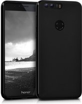 kwmobile telefoonhoesje voor Honor 8 / 8 Premium - Hoesje voor smartphone - Back cover in mat zwart