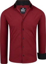 Chemise homme Rusty Neal basique bordeaux